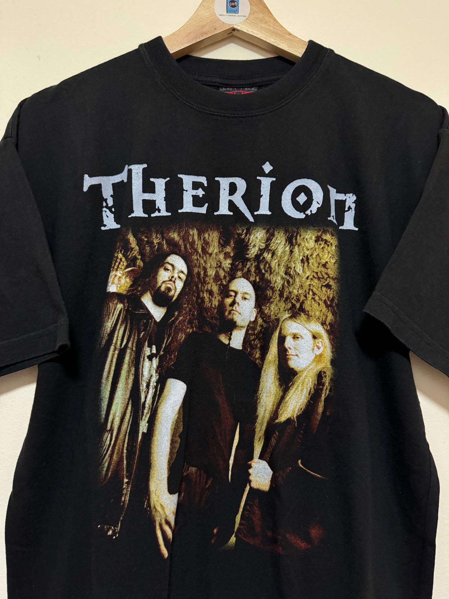 Vintage 90s Therion European Band Promo Original T Shirt