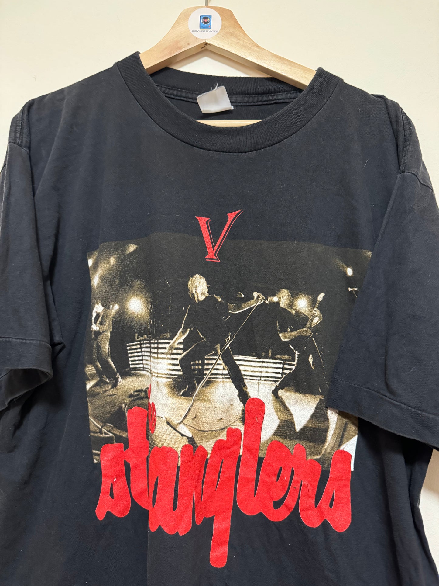 Vintage 1993 The Stranglers V UK Tour Original T Shirt XL