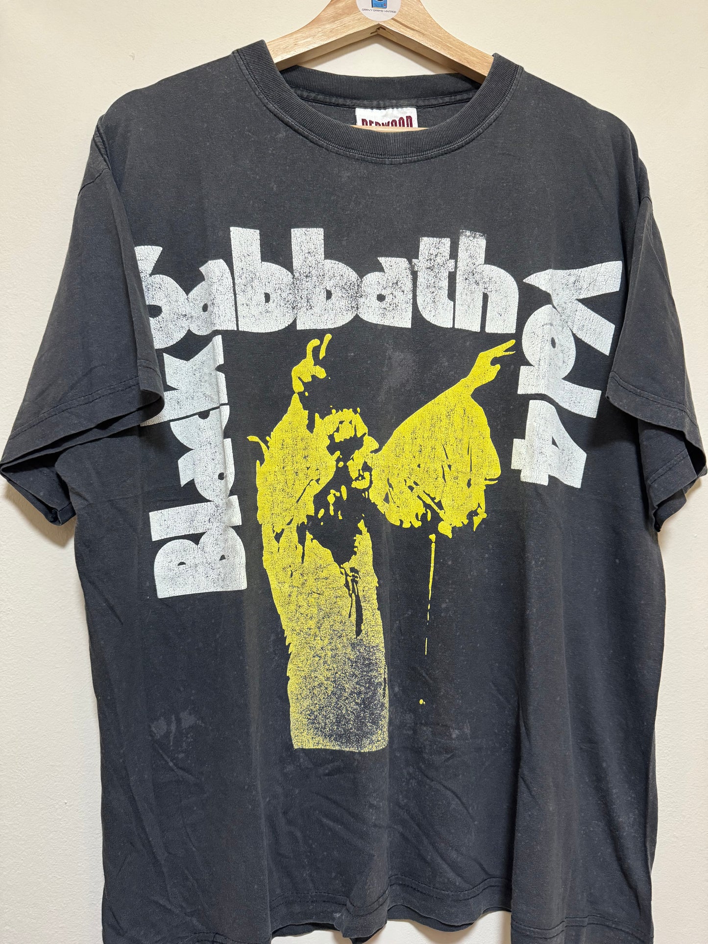 Vintage 90s Black Sabbath Vol 4 Promo T Shirt Large