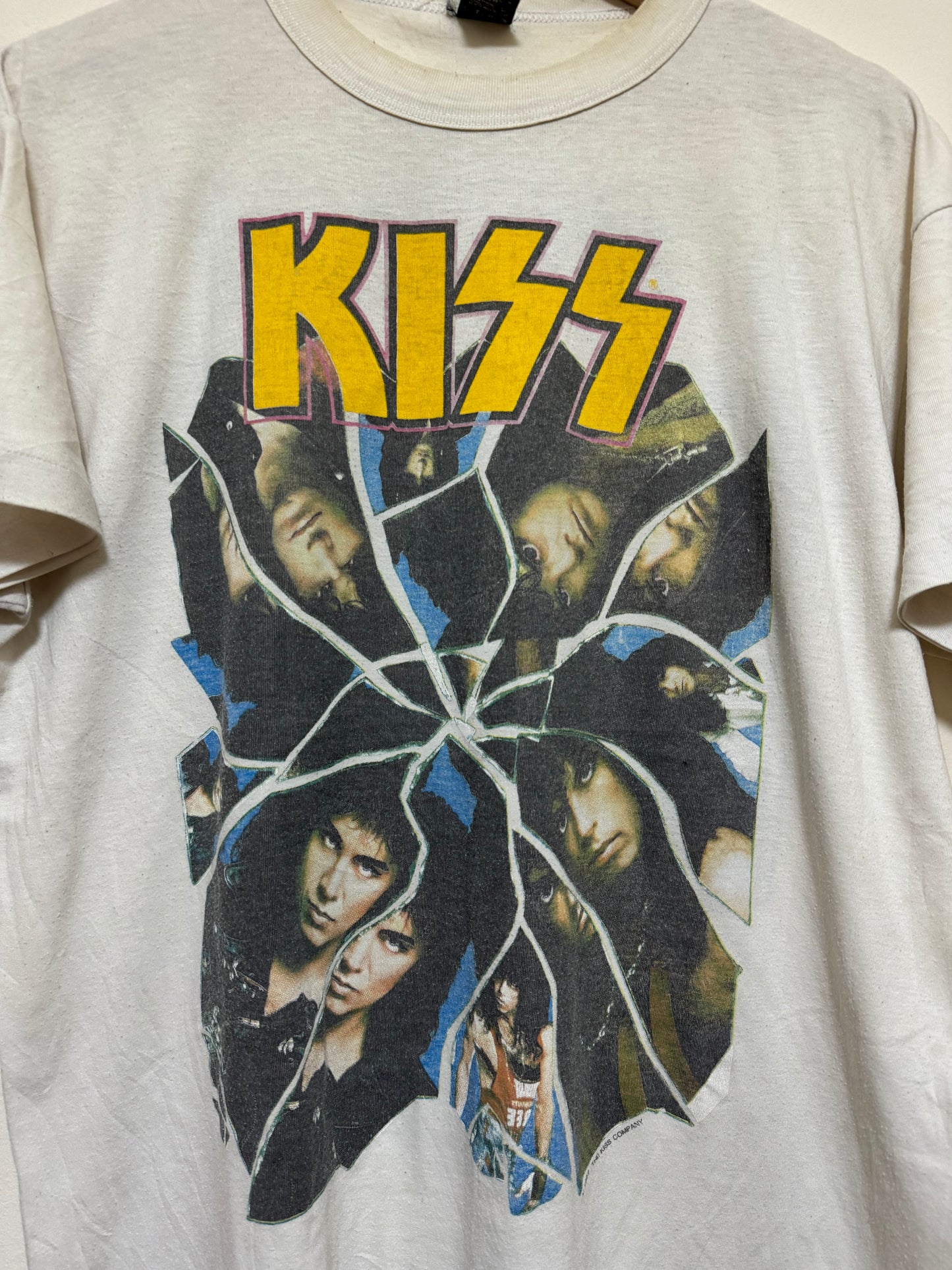 Vintage 1987 Kiss Tour Promo Original T Shirt