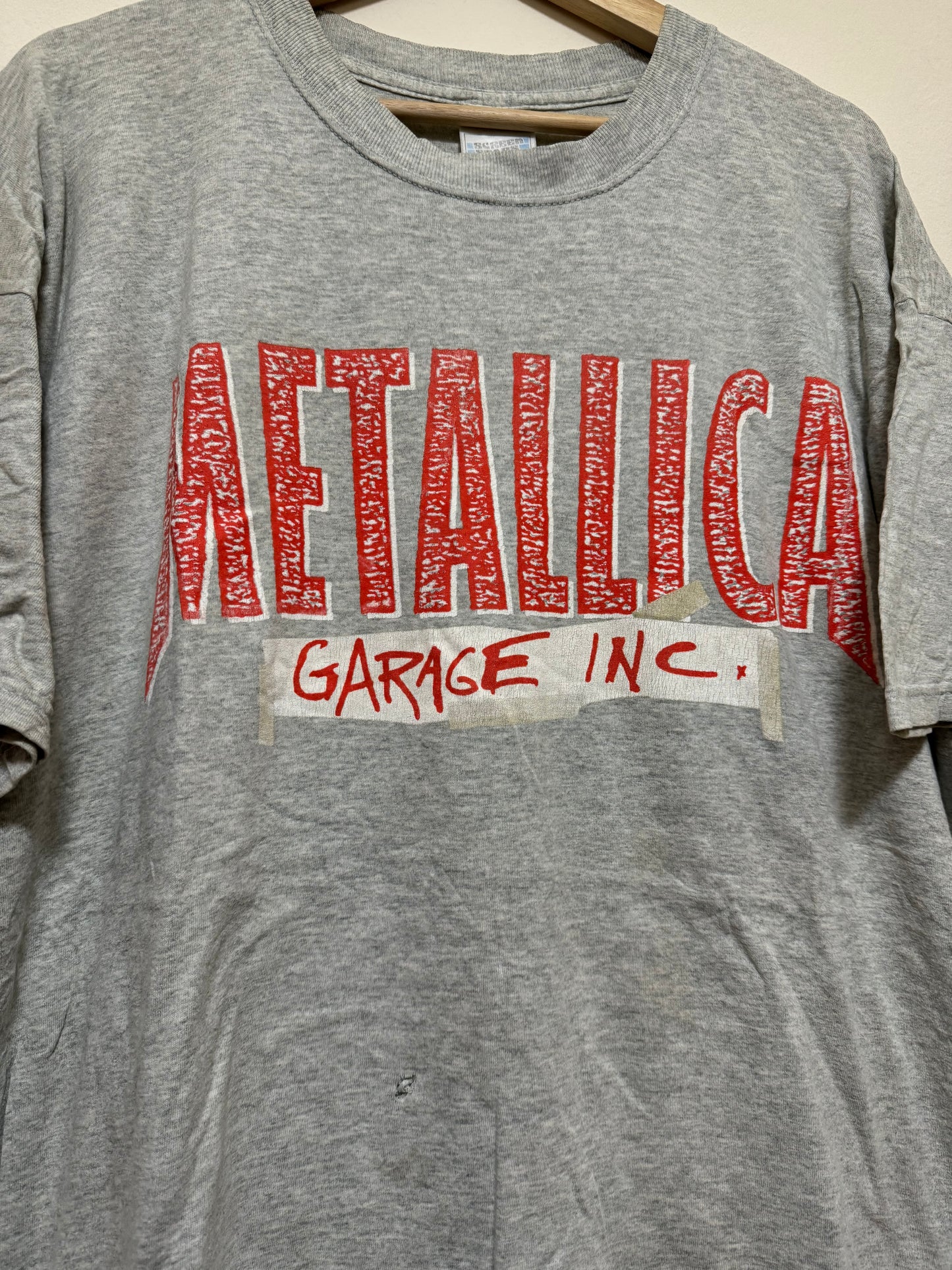 Vintage 90s Metallica Garage Inc Promo T Shirt XL