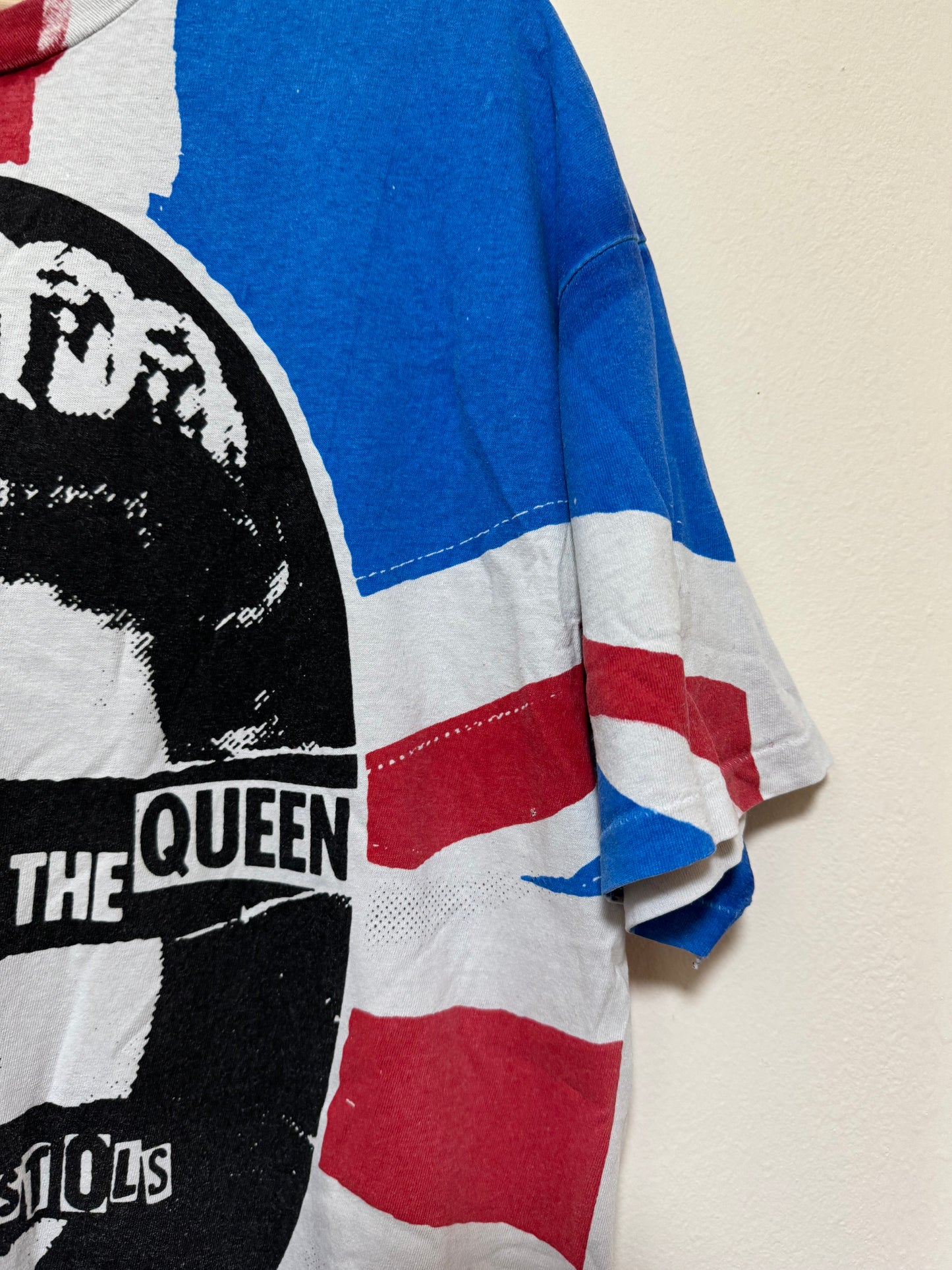 Vintage 90s Sex Pistols God Save The Queen Fifth Column Hanes XL