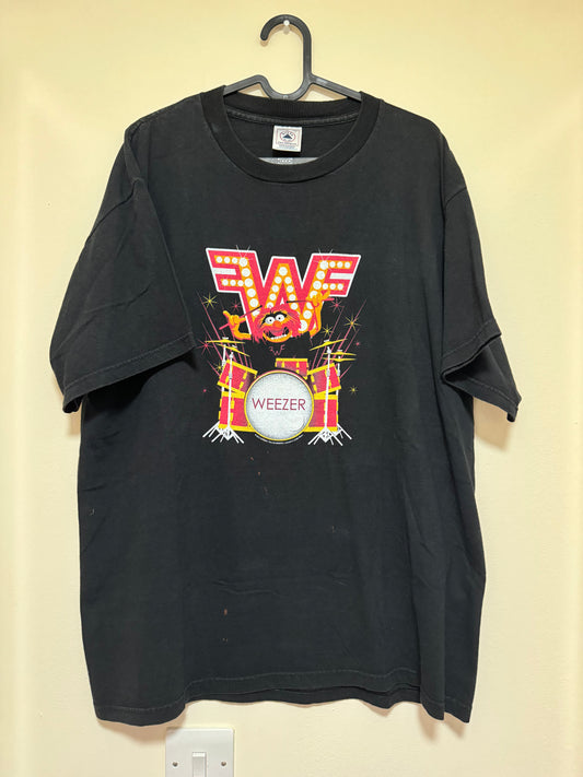 Vintage 2002 Weezer Muppets T Shirt