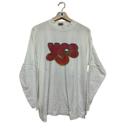 Vintage 1997 Yes Long Sleeve Original Tour T-Shirt Tee, Screen Stars, Size LARGE