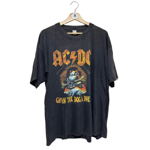 Vintage 90s AC/DC Give The Dog A Bone Europe Promo T Shirt XL