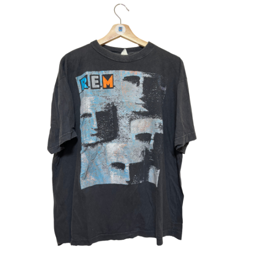 Vintage R.E.M. 80s Original Europe Tour Promo T-shirt