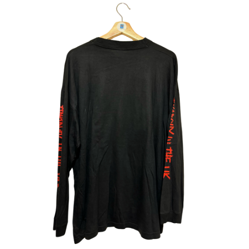 Vintage 90s Anarchy Punk Long Sleeve Original T-shirt