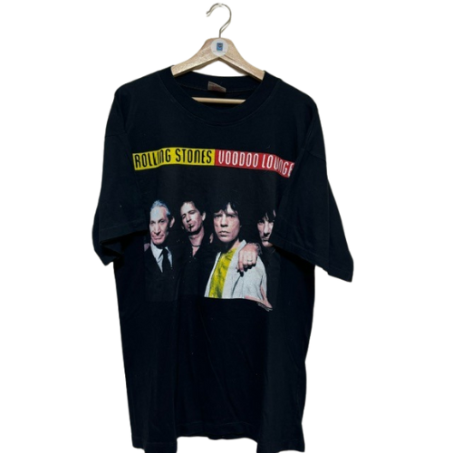 Vintage 1995 The Rolling Stones Voodoo Lounge South Africa Tour Promo Original T-shirt XL