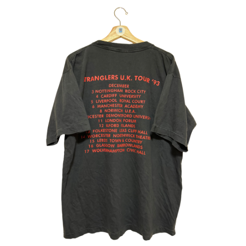 Vintage 1993 The Stranglers V UK Tour Original T Shirt XL