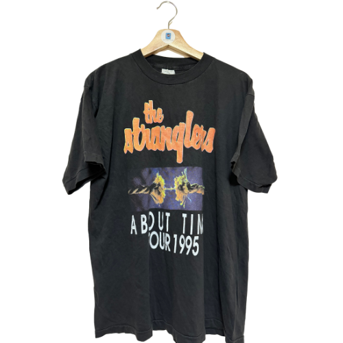 Vintage 1995 Stranglers About Time UK Tour Original T Shirt XL