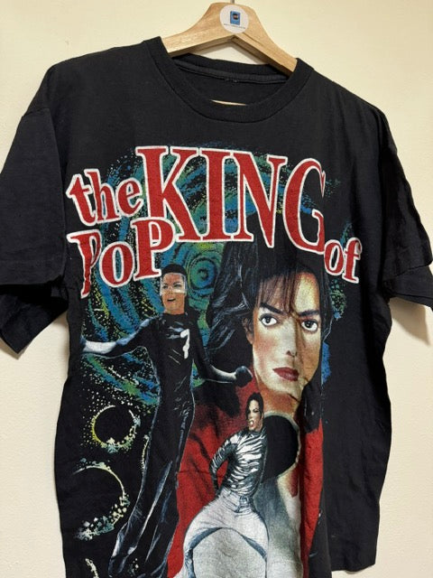 Vintage 90s Michael Jackson Bootleg European Promo T-Shirt &nbsp;