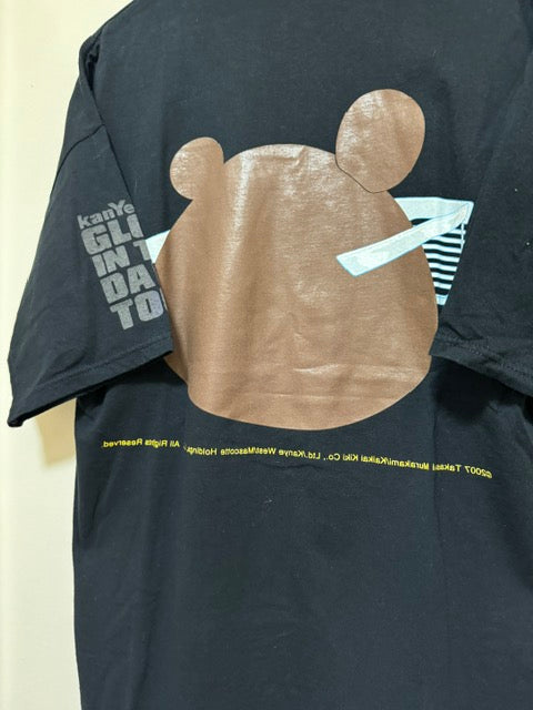 Kanye West 2007 Glow in The Dark Tour Original T-shirt Tee , Gildan Size XXL