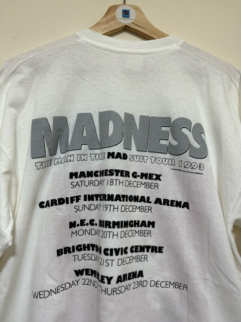 Vintage MADNESS 1993 UK Tour Promo T-shirt XL