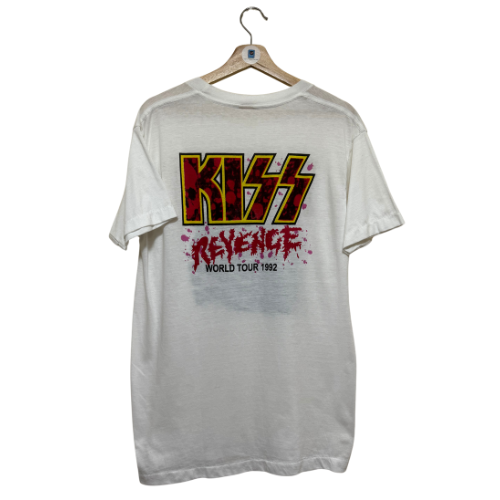 Vintage 1992 Kiss Revenge World Tour Original Promo T Shirt