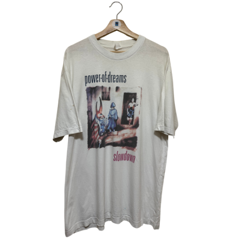 Vintage 1992 Power Of Dreams Slowdown Original Promo T Shirt XL