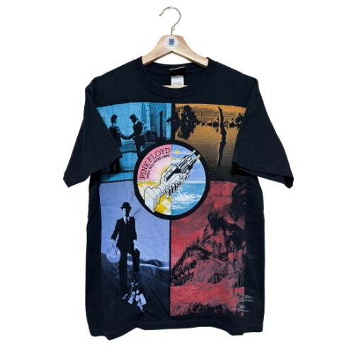 Vintage Pink Floyd Liquid Blue Wish You Were Here T Shirt