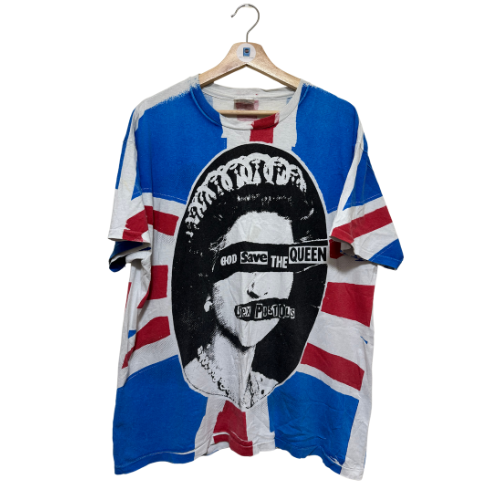 Vintage 90s Sex Pistols God Save The Queen Fifth Column Hanes XL